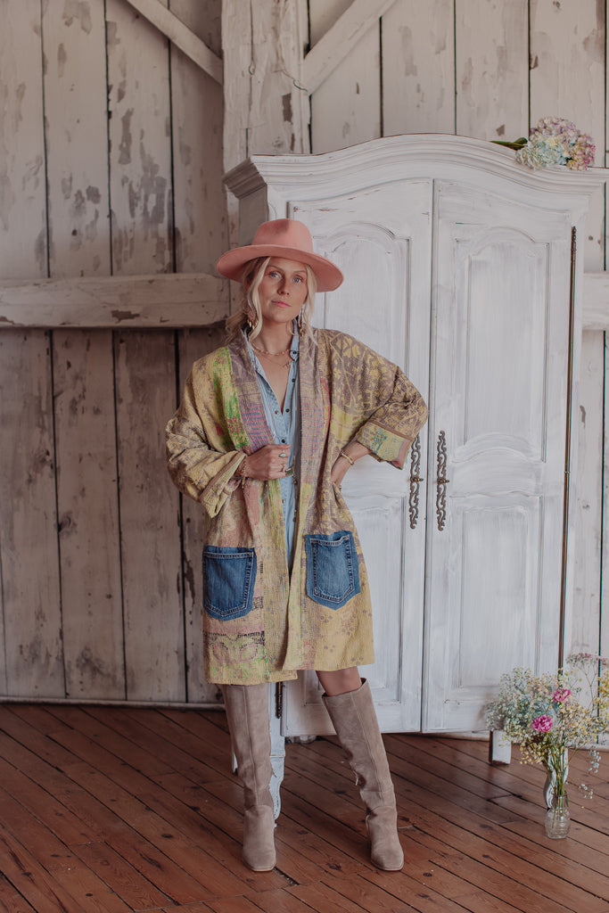 Letters From The Loom - The Keepsake Jacket - Long