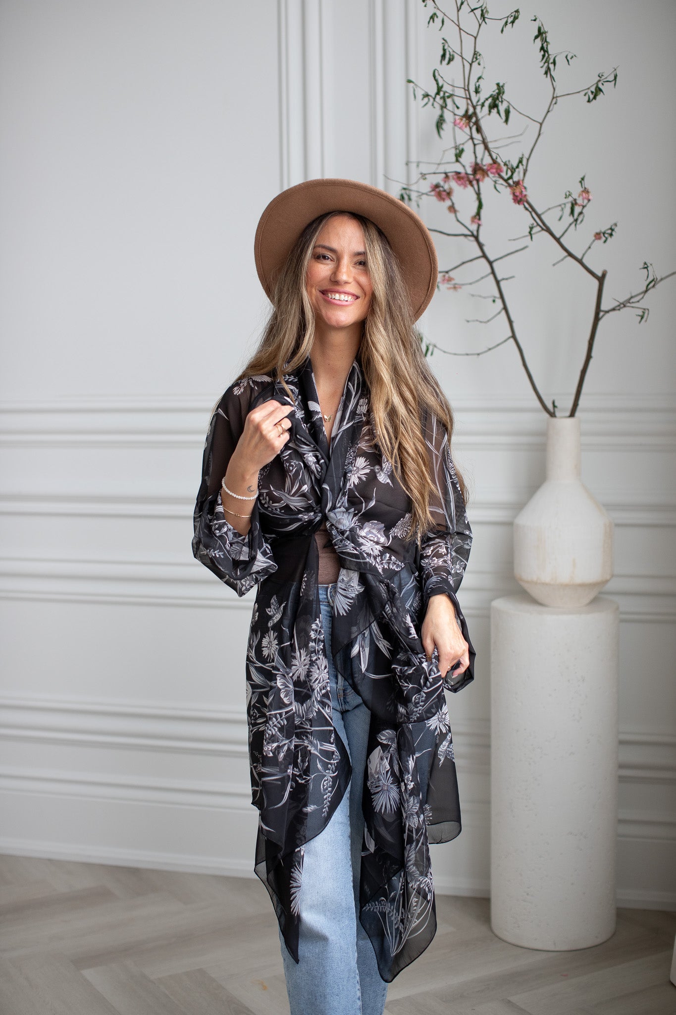 Fleetwood Jacket : wild bloom - M I D N I G H T