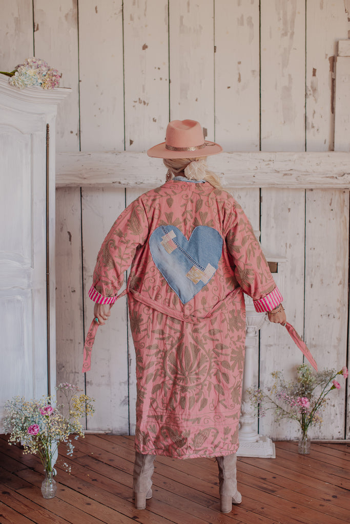 Letters From The Loom - Magic Carpet Jacket W/ Light Denim