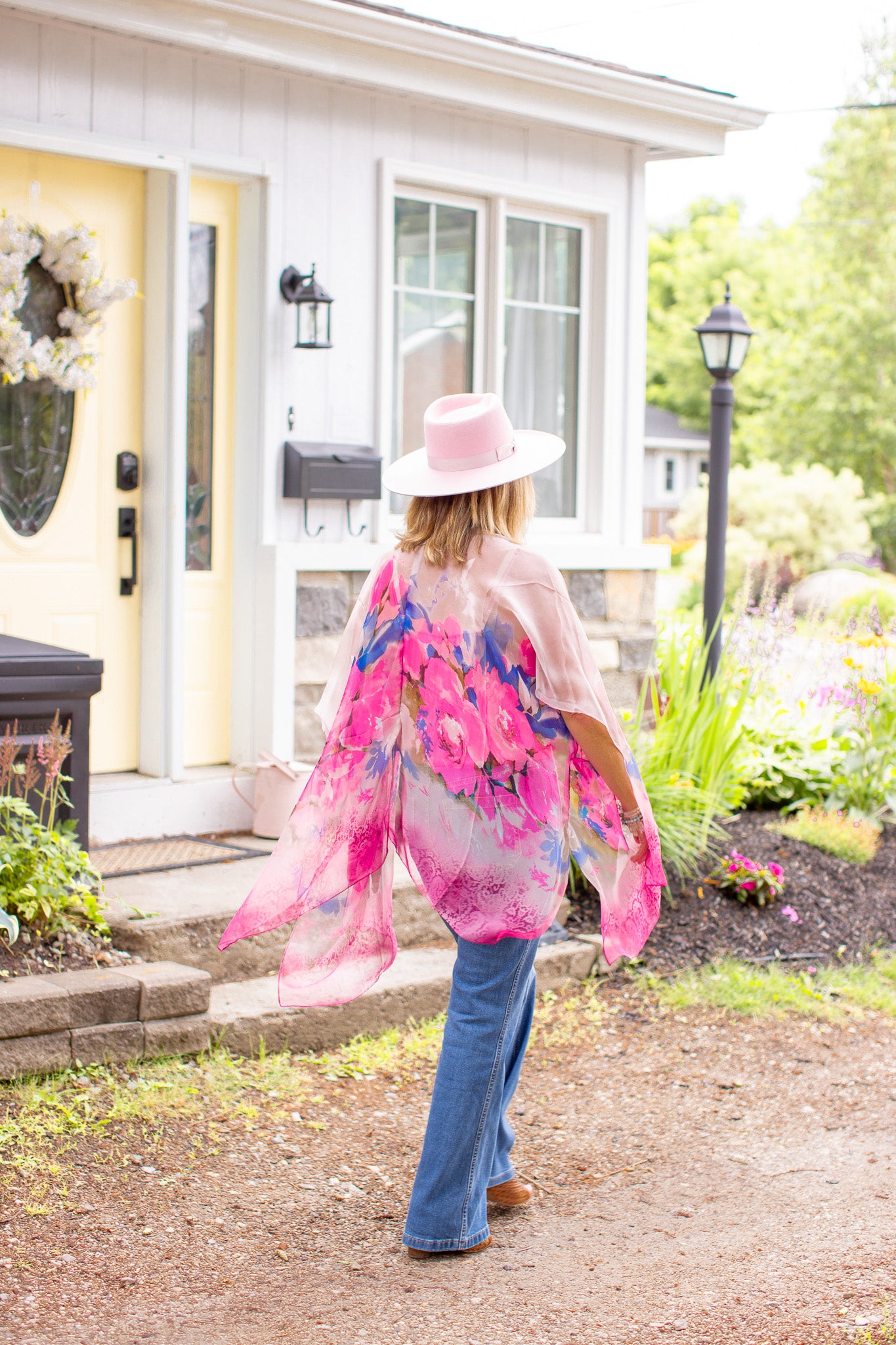 Magnolia Kimono- Berry
