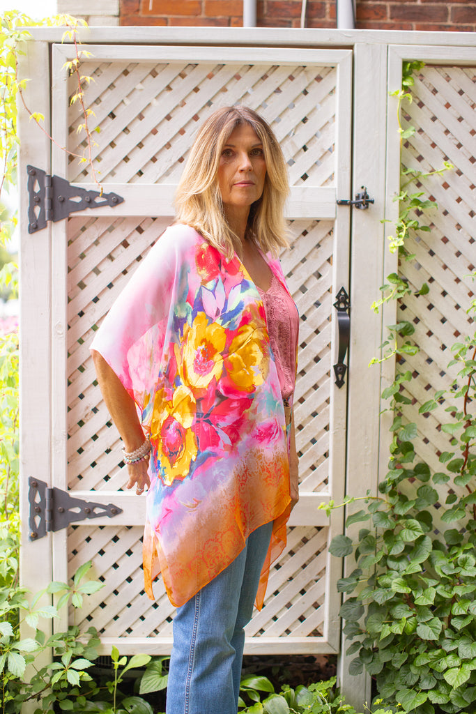 Magnolia Kimono- Sunset