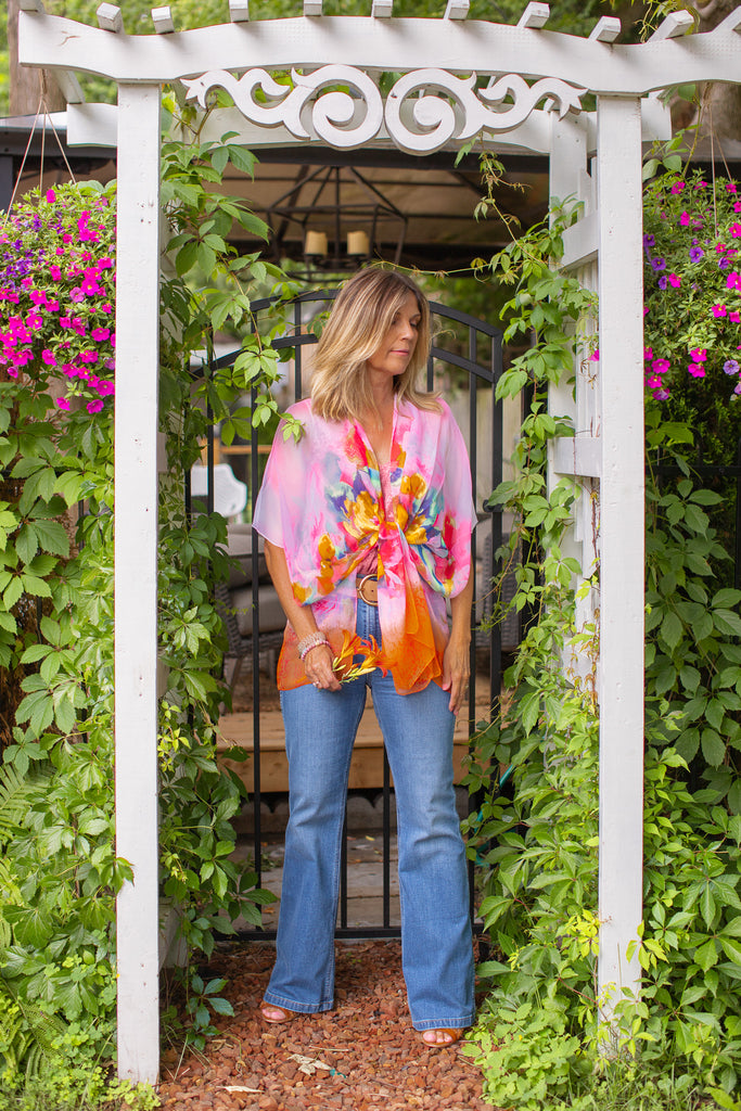 Magnolia Kimono- Sunset