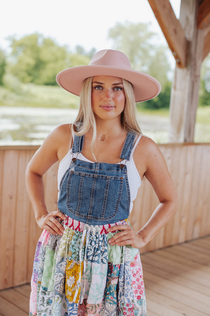 Primrose Patchwork Overall Dress
