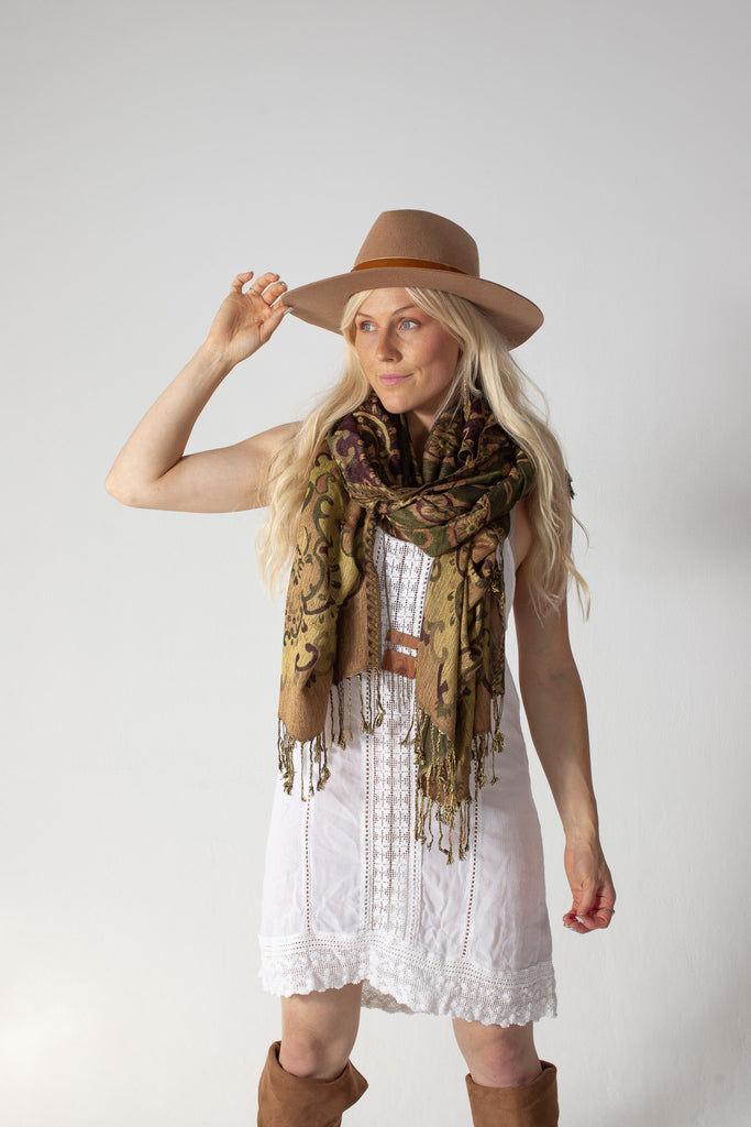 Rosewood Kimono - Olive