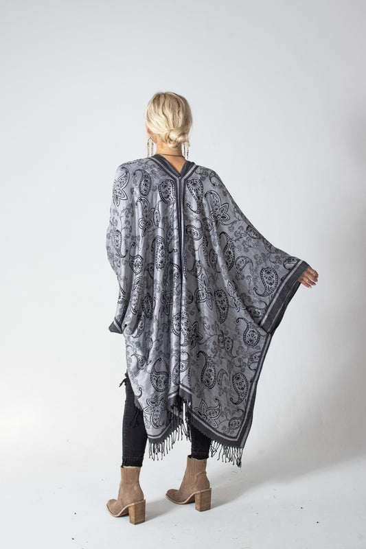 Quartz Kimono - Smokey