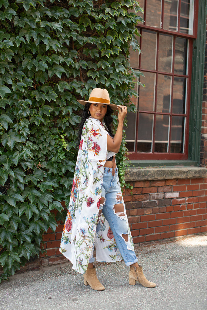 Duster: Wild Bloom Kimono - MULTI