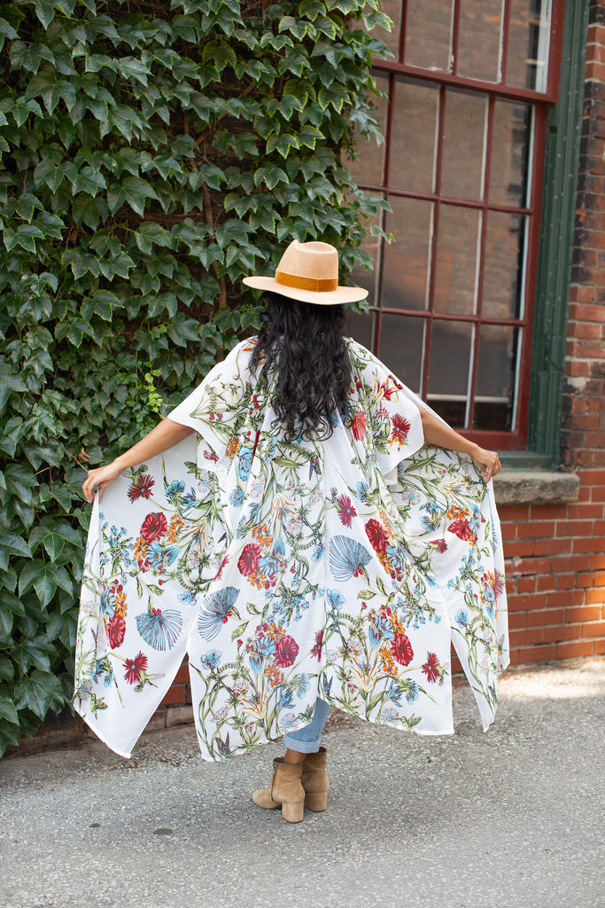 Duster: Wild Bloom Kimono - MULTI