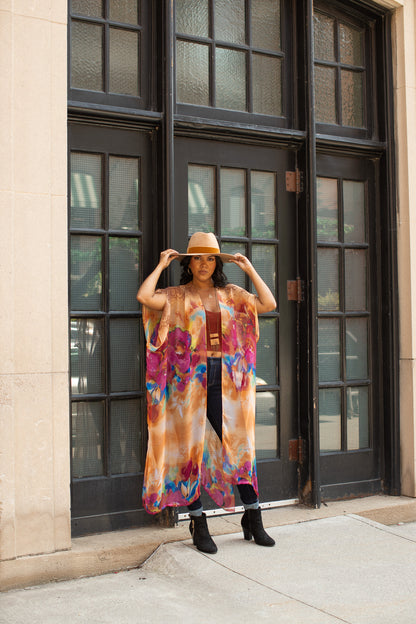 Duster Kimono: Magnolia - HARVEST MOON
