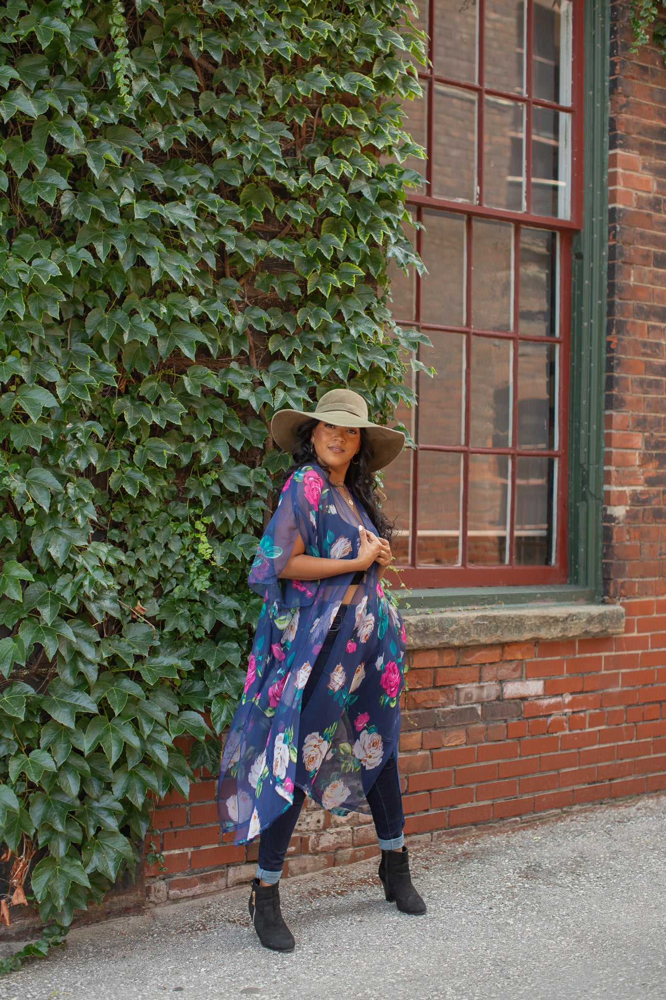 Duster: Spell Kimono - NAVY