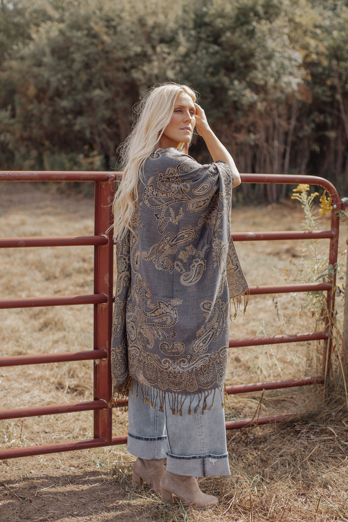 Meadowlight Kimono - Denim