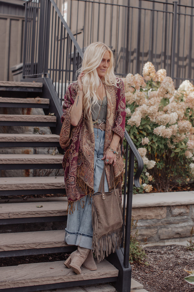 Meadowlight Kimono - Rusty