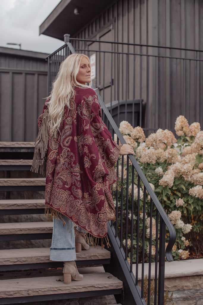 Meadowlight Kimono - Rusty