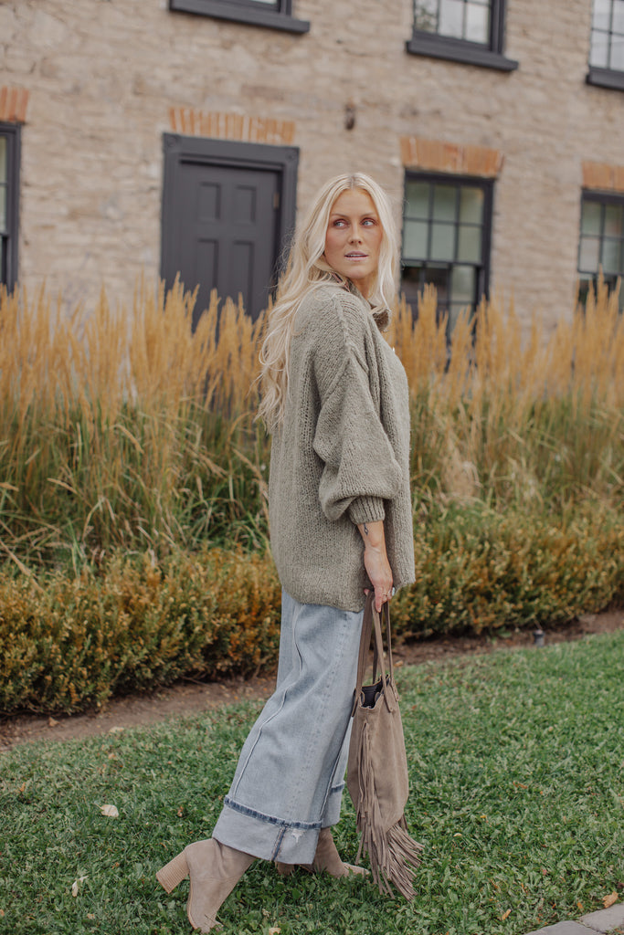 ELLEFLOWER - Aurielle Knit - Sage