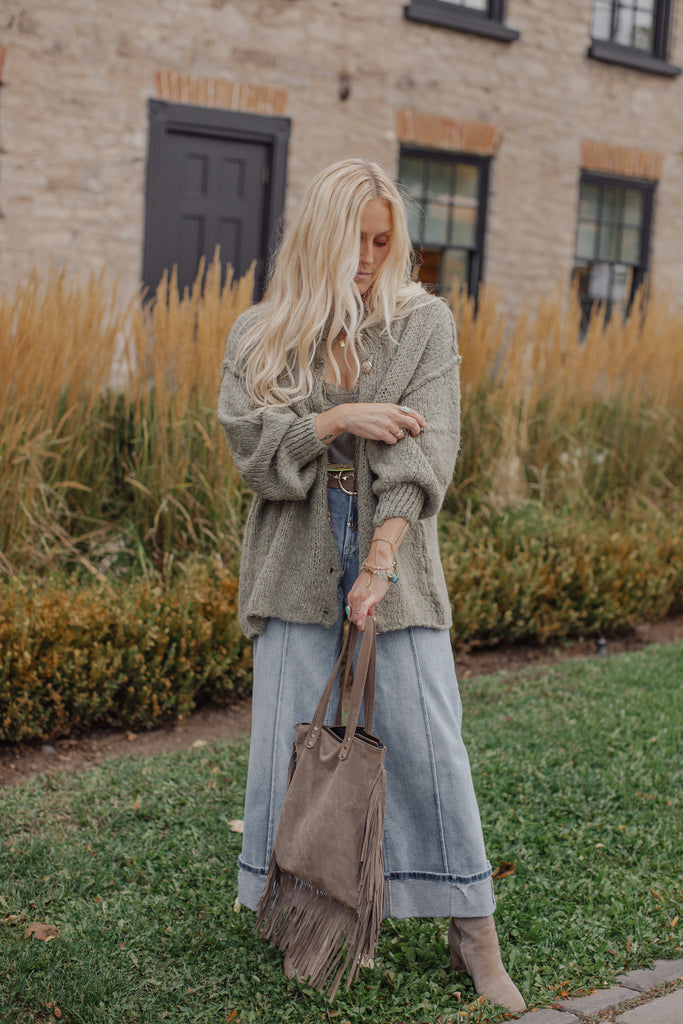 ELLEFLOWER - Aurielle Knit - Sage