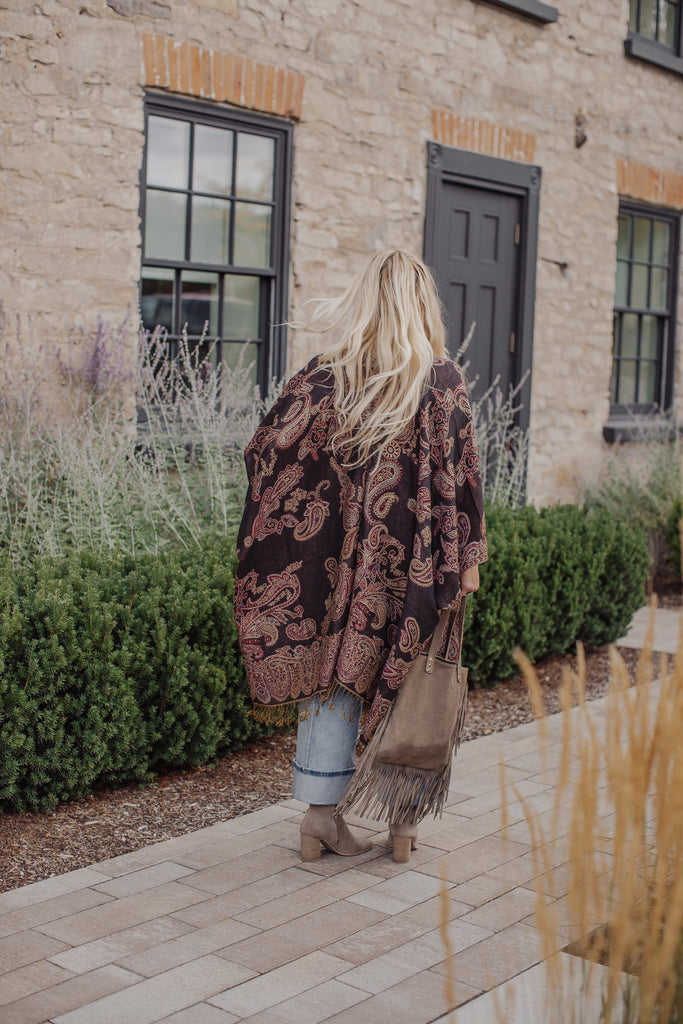Meadowlight Kimono - Indigo