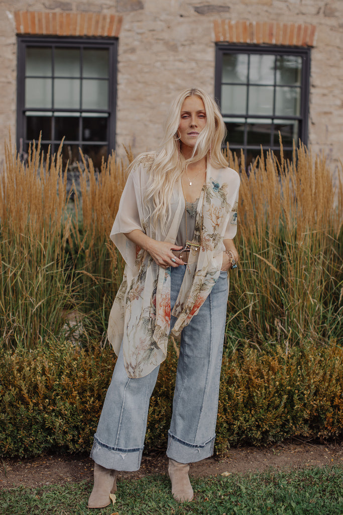 Fleetwood Kimono - Latte