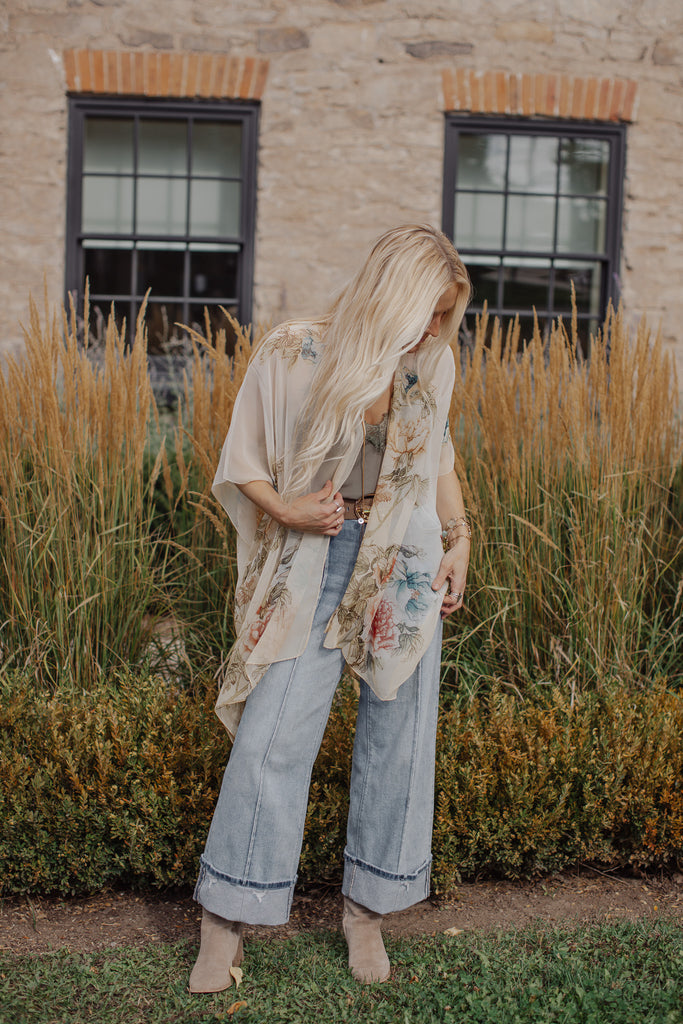 Fleetwood Kimono - Latte