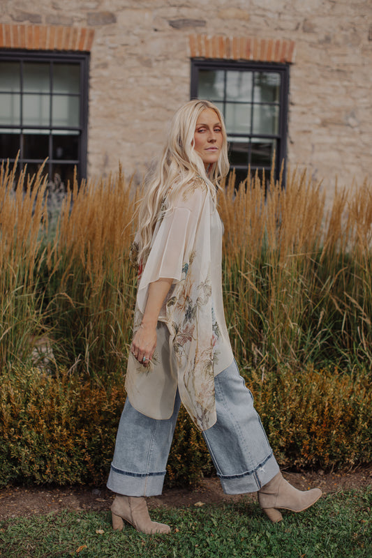 Fleetwood Kimono - Latte