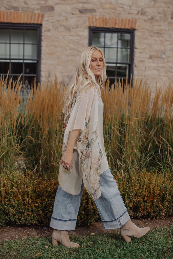 Fleetwood Kimono - Latte