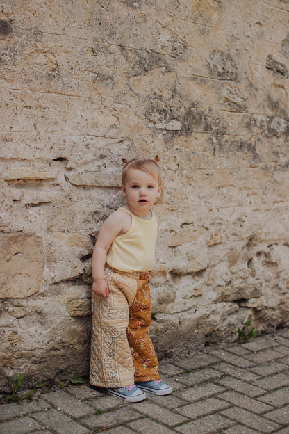Spice Patchwork Quilted Pants