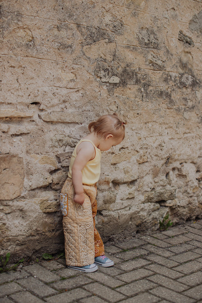 Spice Patchwork Quilted Pants