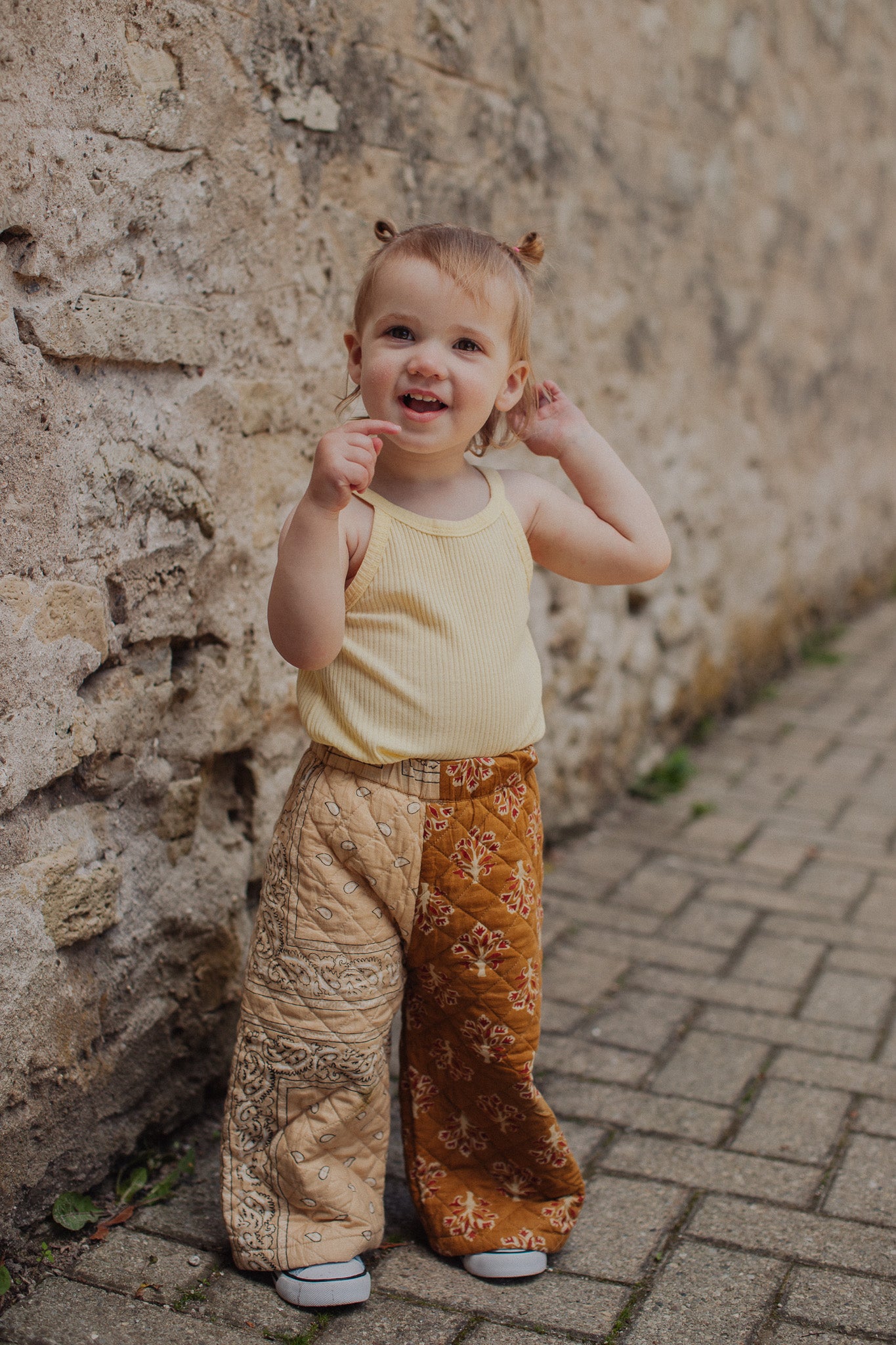 Spice Patchwork Quilted Pants