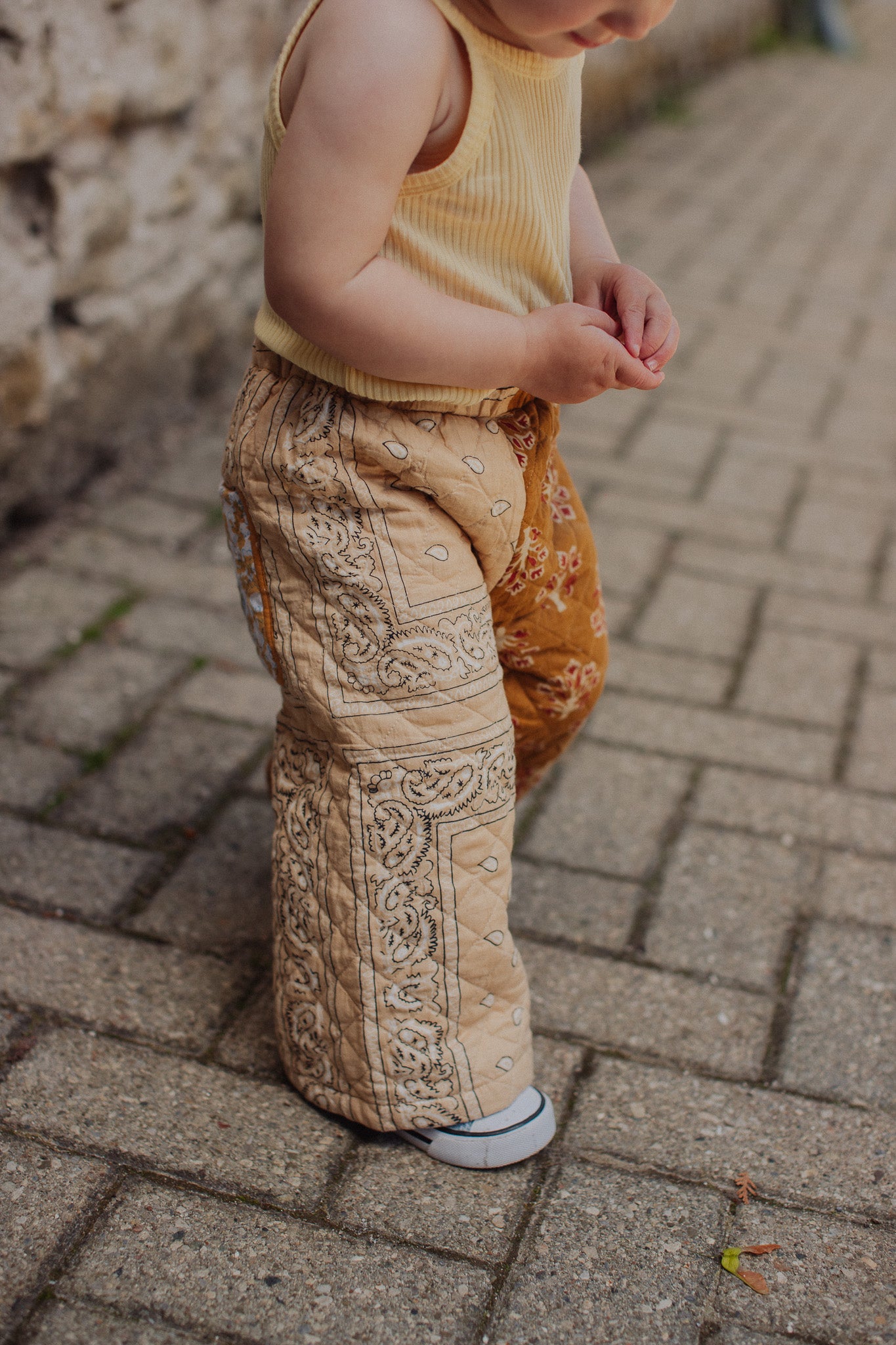 Spice Patchwork Quilted Pants