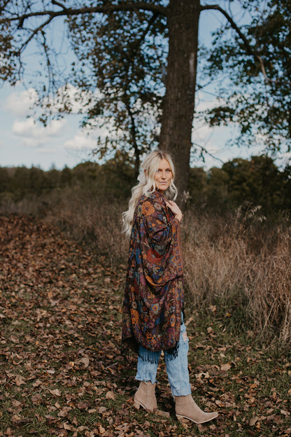 Wild Flower Kimono - MULTI