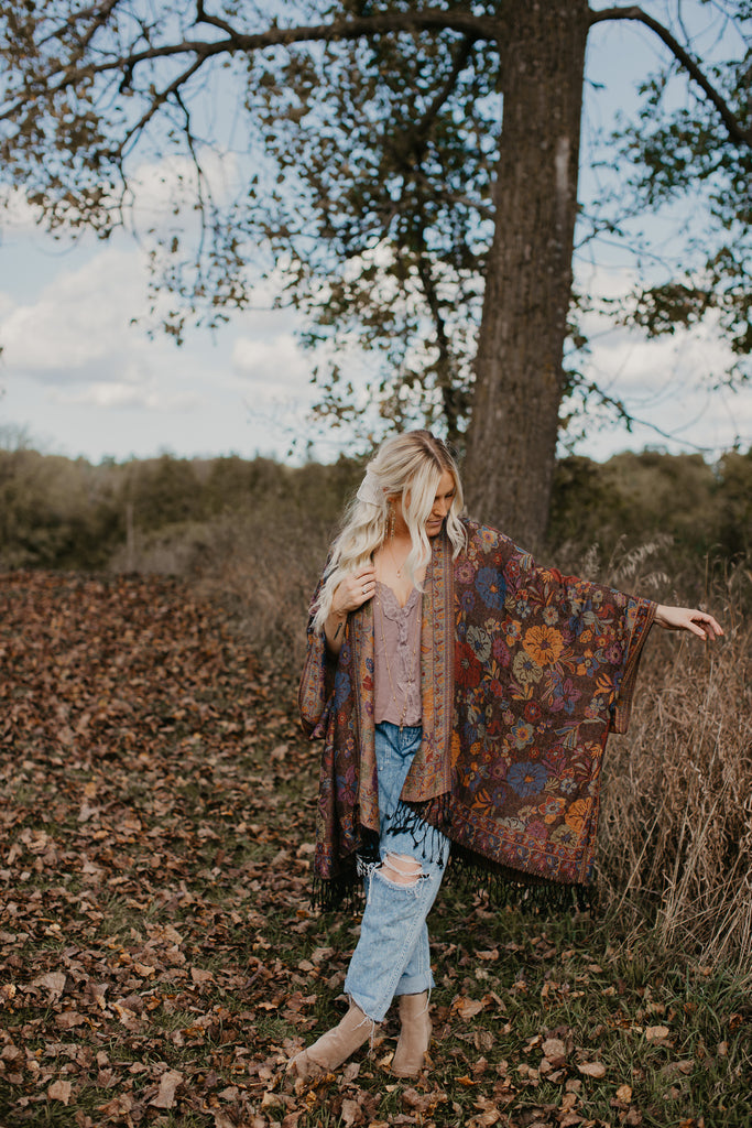 Wild Flower Kimono - MULTI