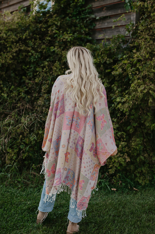 Monarch Kimono - PASTEL