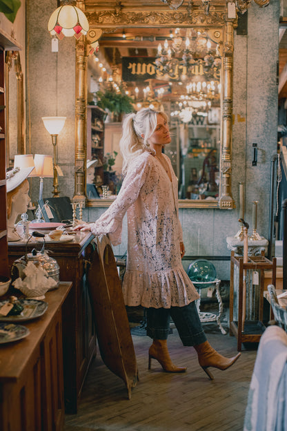 Flora Lace Duster