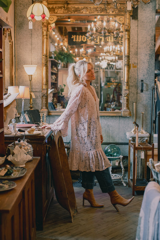 Flora Lace Duster