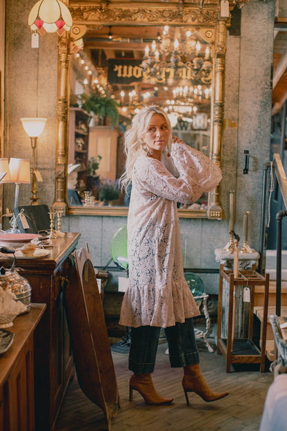 Flora Lace Duster