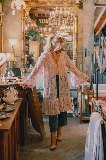 Flora Lace Duster