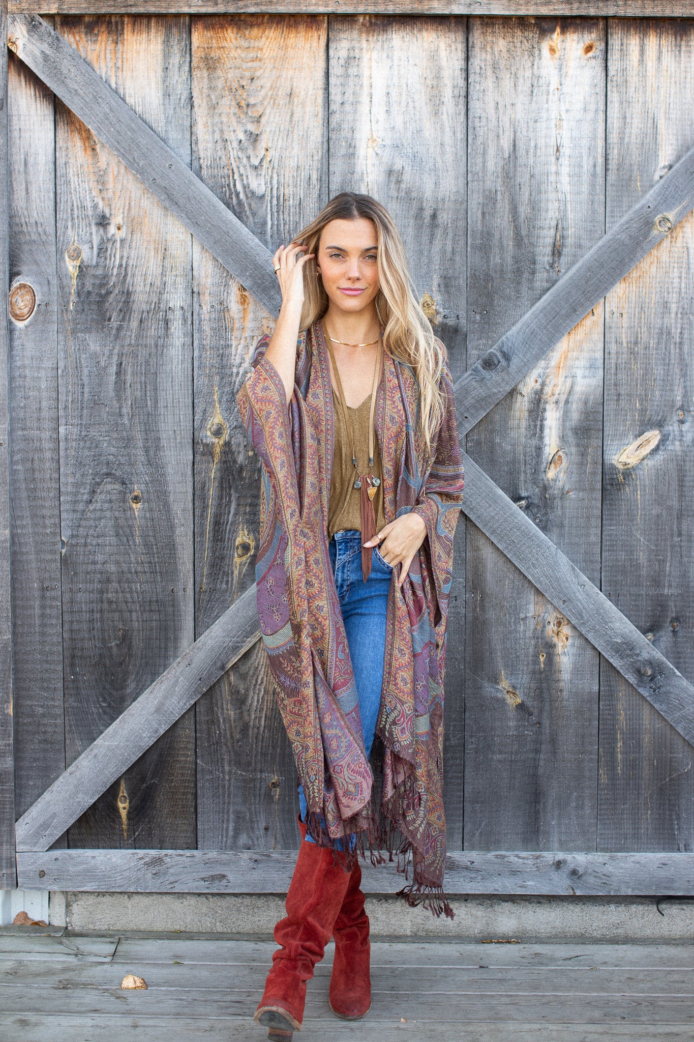 Willow Kimono -  MULTI