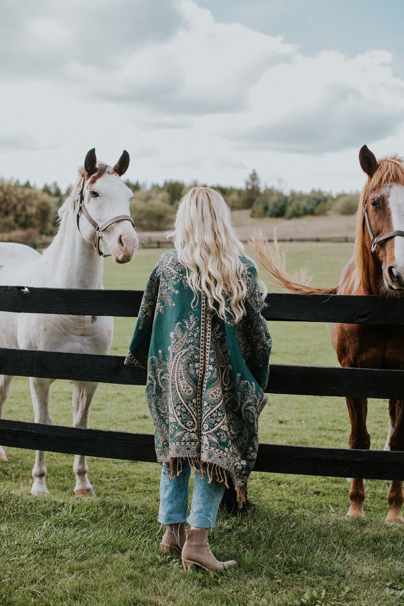 Luna Kimono - TEAL