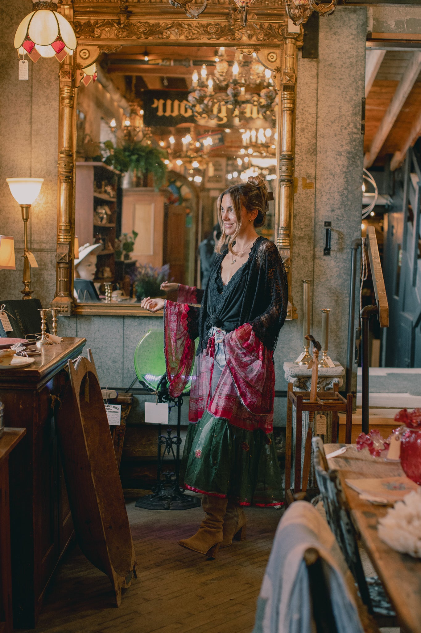 Heirloom Sari Duster - 1