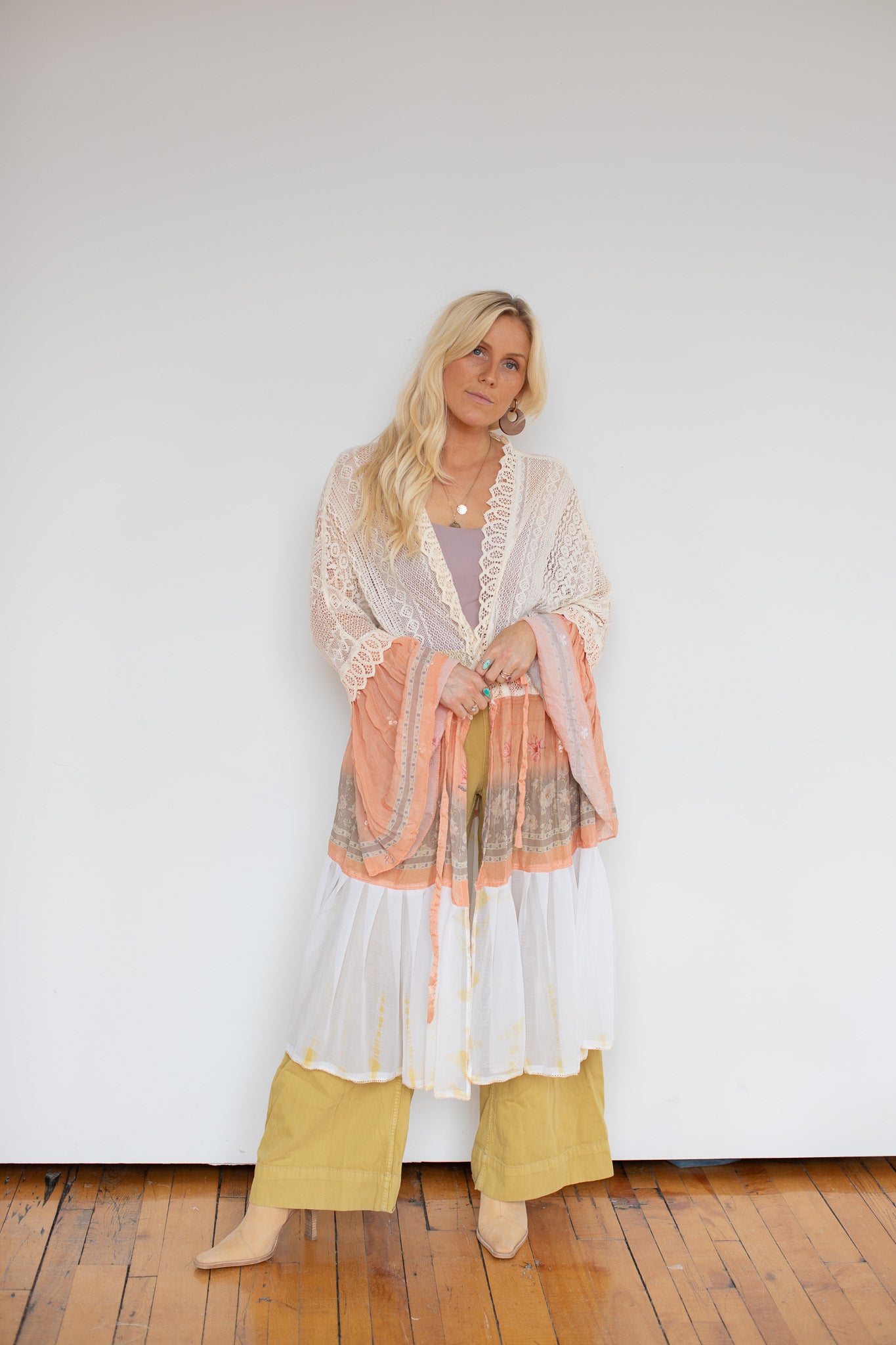 Heirloom Sari Duster - A