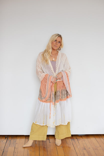 Heirloom Sari Duster - A