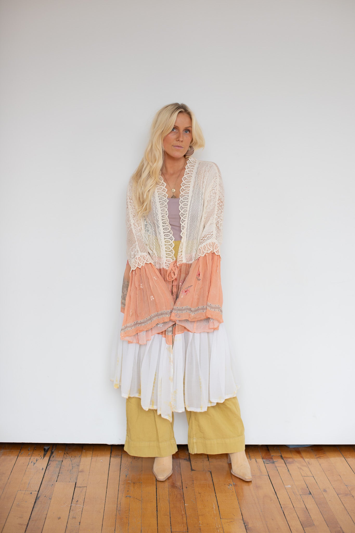 Heirloom Sari Duster - A