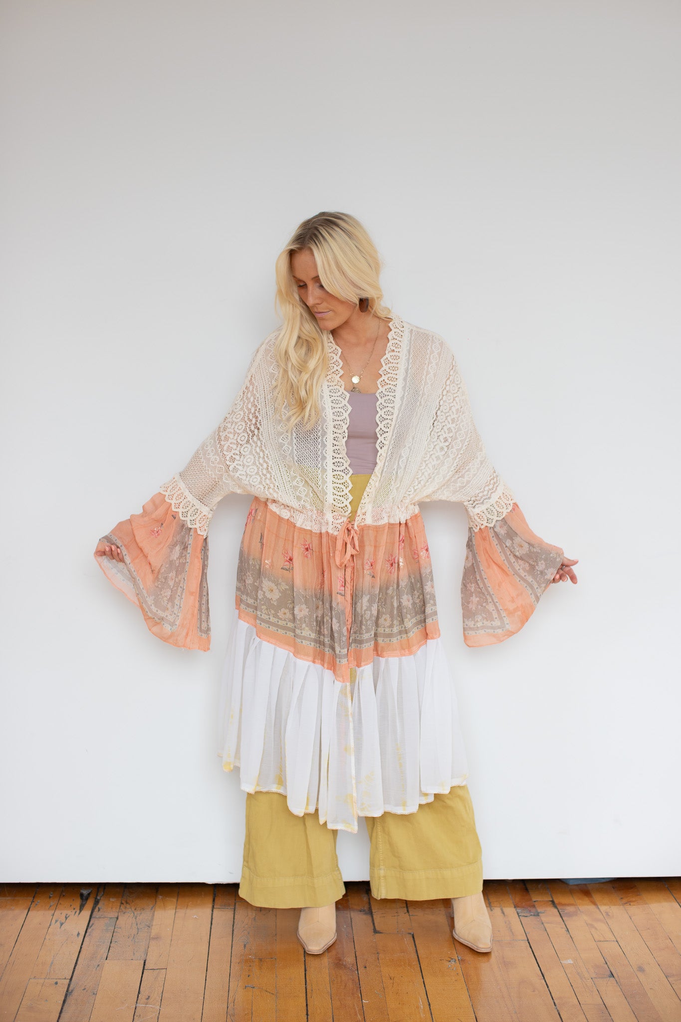 Heirloom Sari Duster - A