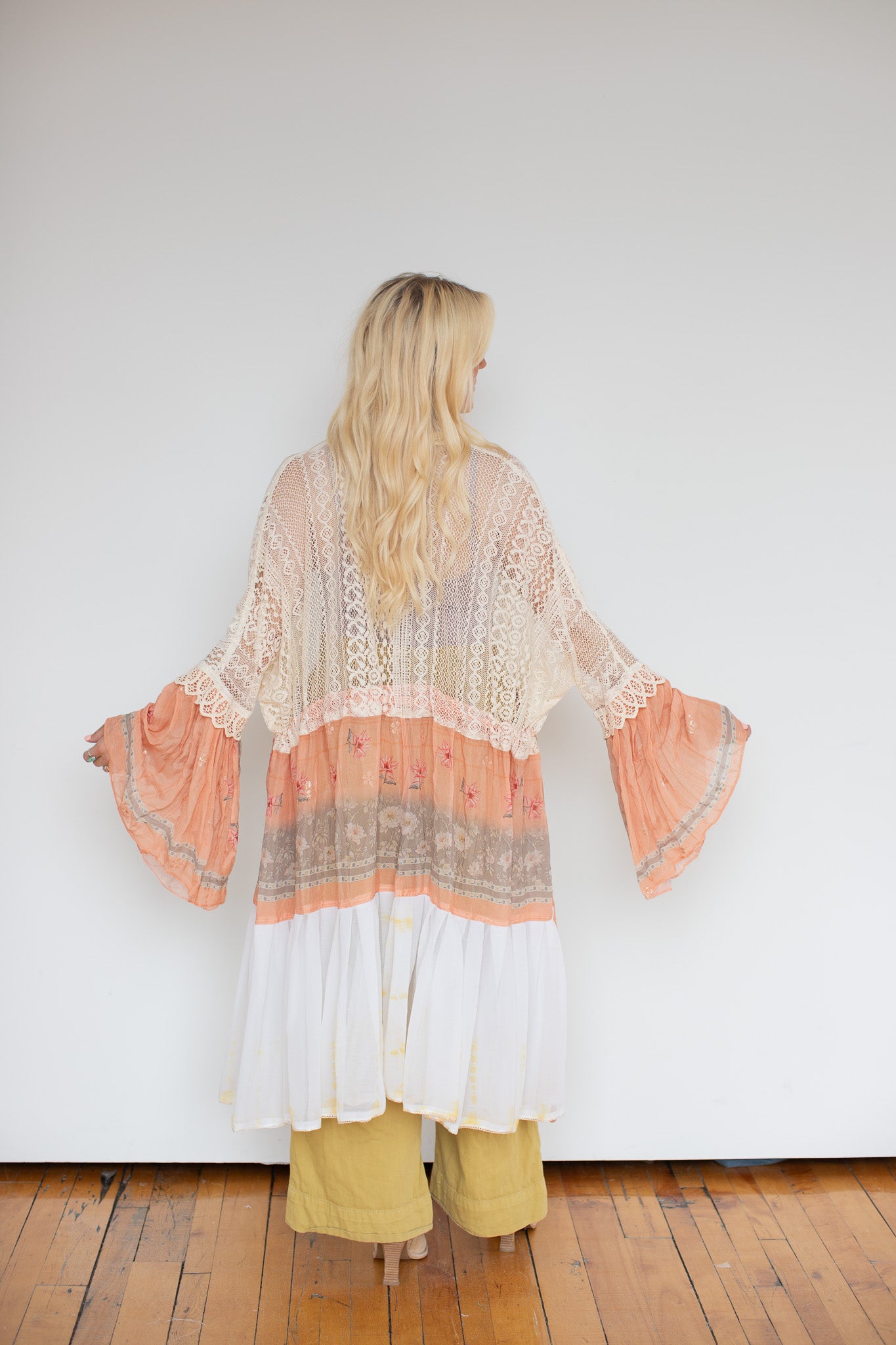Heirloom Sari Duster - A