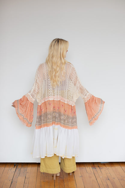 Heirloom Sari Duster - A