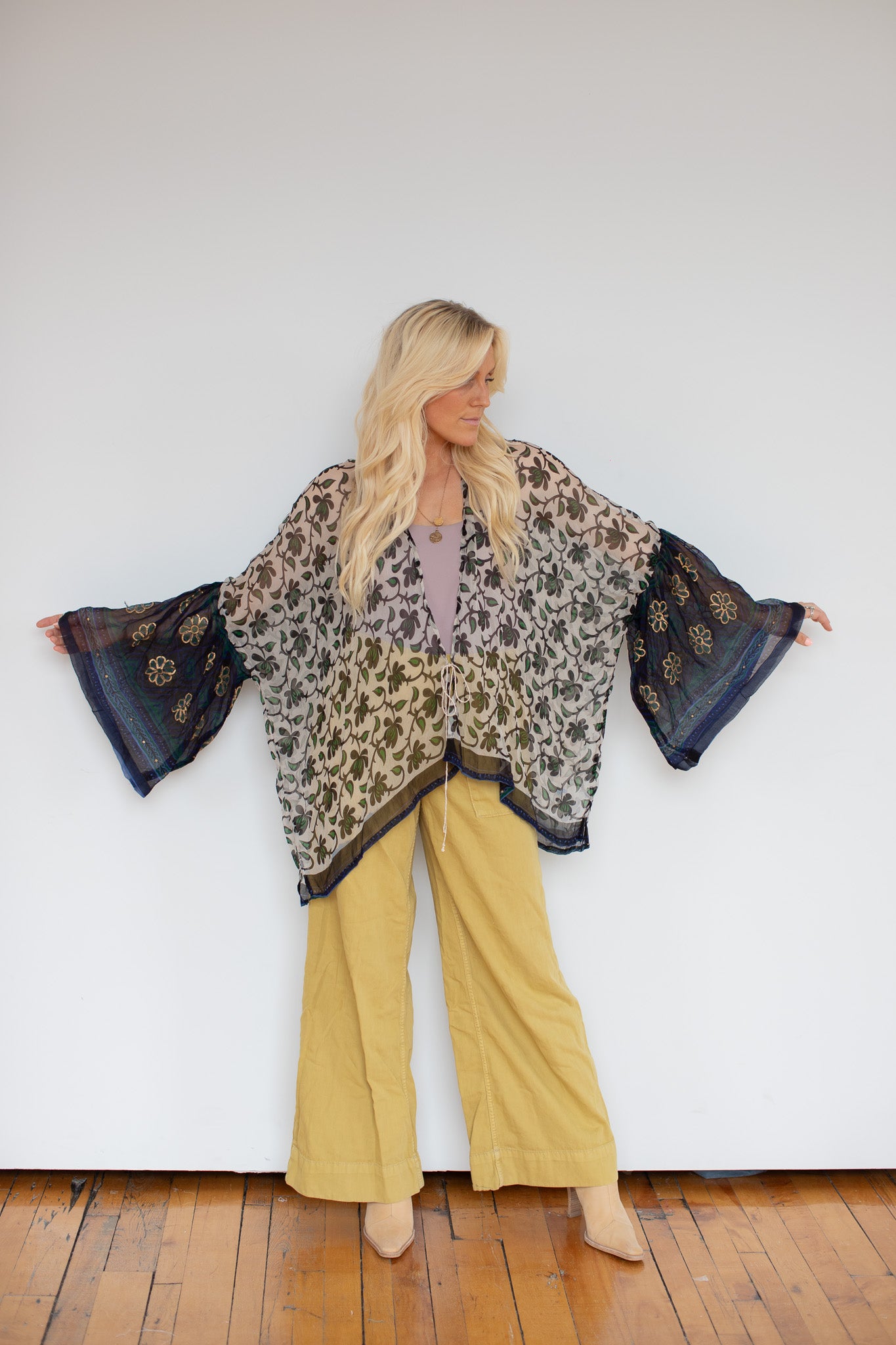 Reclaimed Romance Bell Sleeve - A