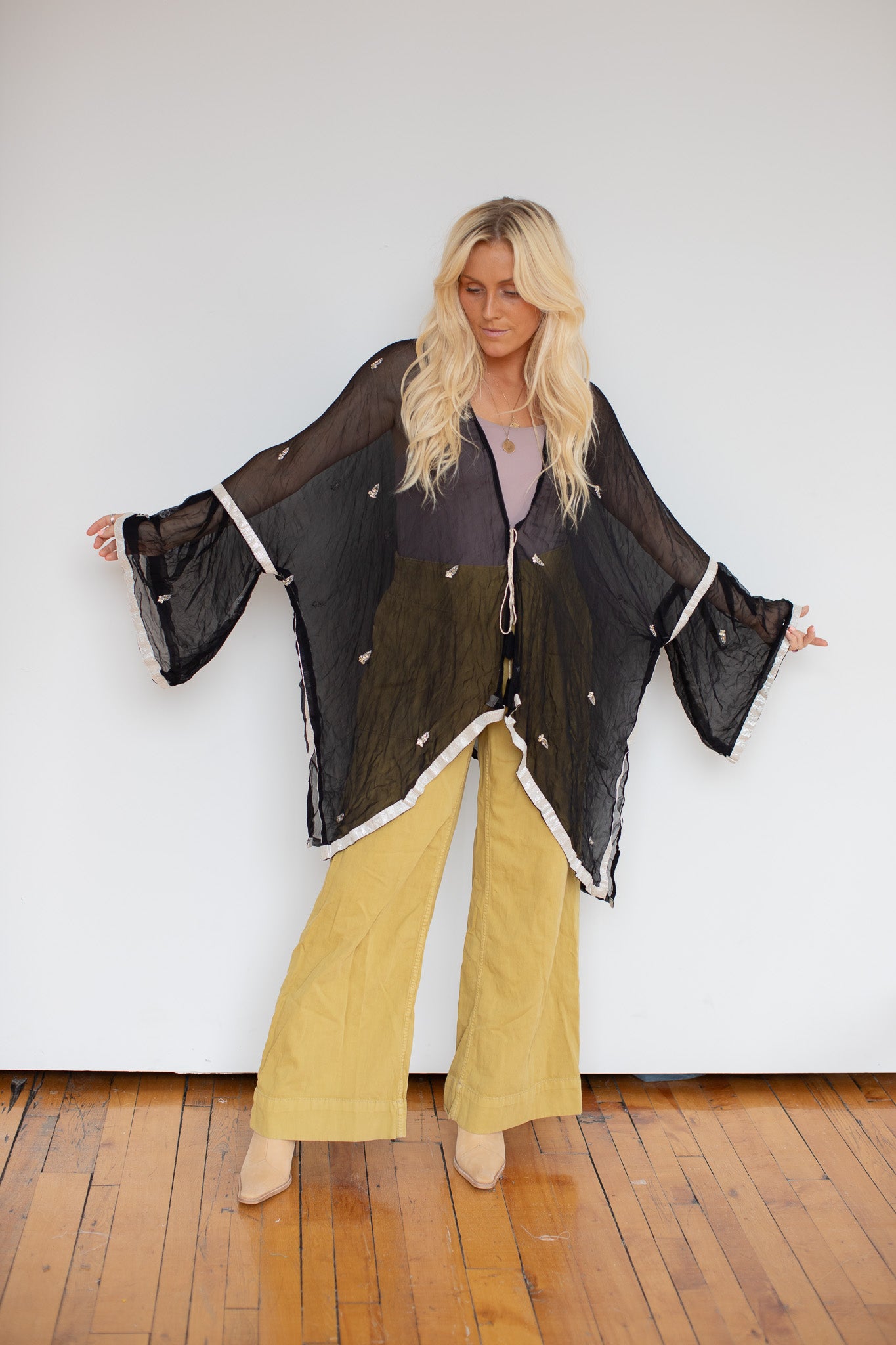 Reclaimed Romance Bell Sleeve - B