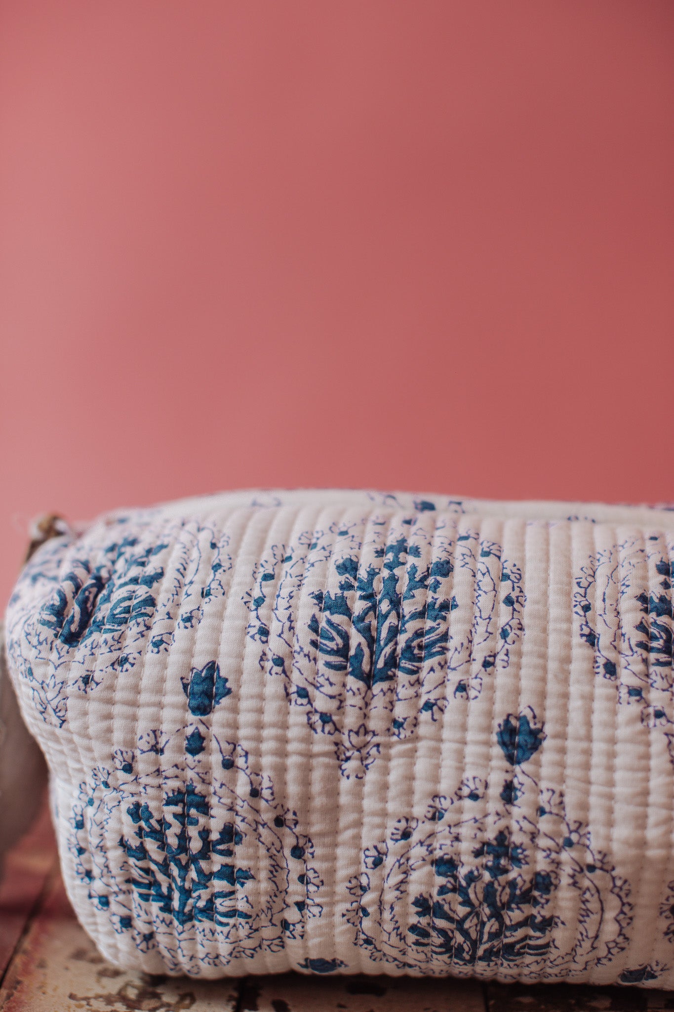 Jaipur Keepsake Cosmetic Bag - INDIGO