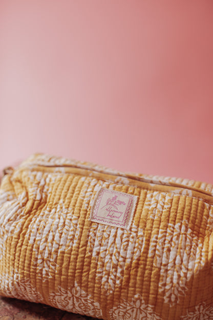 Jaipur Keepsake Cosmetic Bag - Marigold
