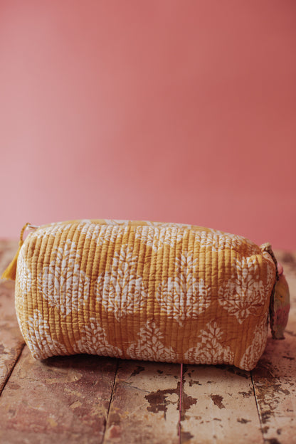 Jaipur Keepsake Cosmetic Bag - Marigold