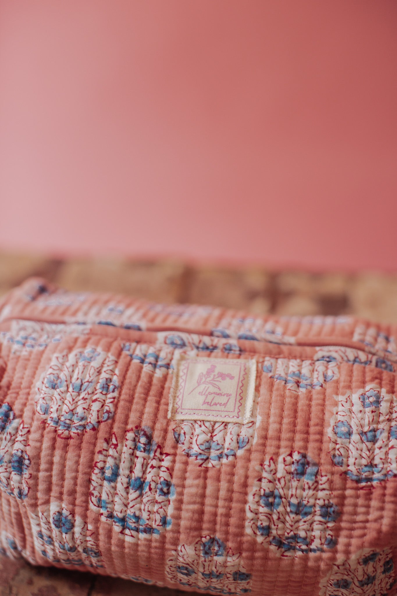 Jaipur Keepsake Cosmetic Bag - Pink City