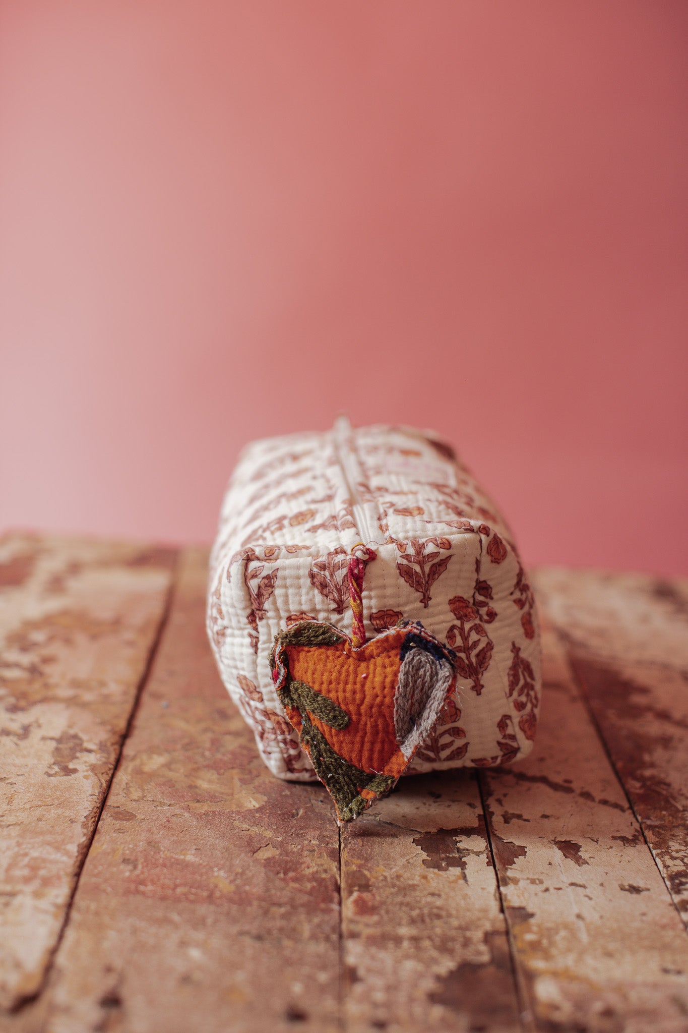 Jaipur Keepsake Cosmetic Bag - Sunwashed Petal
